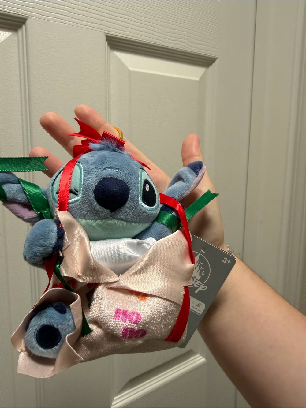 Disney Holiday Stitch Plush Bag Charm